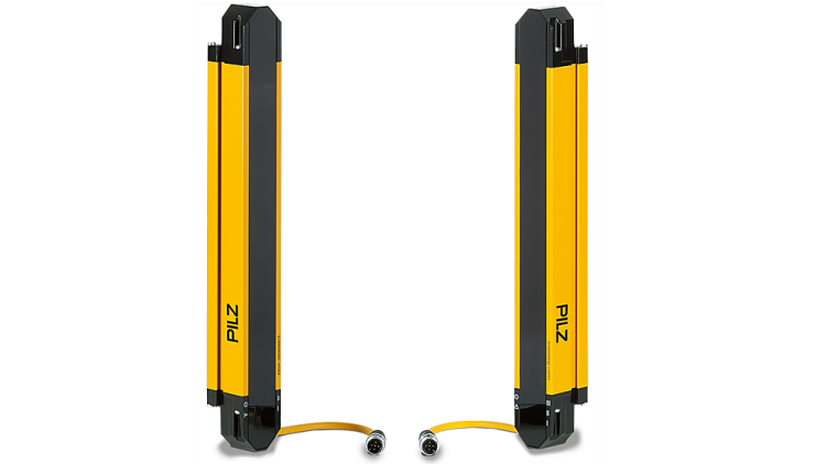 Pilz PSENopt II safety light curtain pair