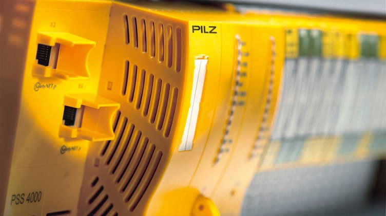 Pilz PSSuniversal PLC control system from the PSS 4000 automation system