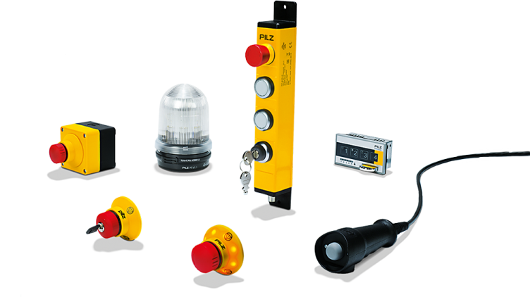 Pilz control and signal devices including access management products