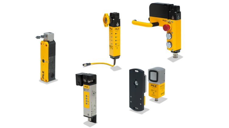 Pilz safety switches with guard locking including PSENmech, PSENslock, PSENmlock and PSENmgate