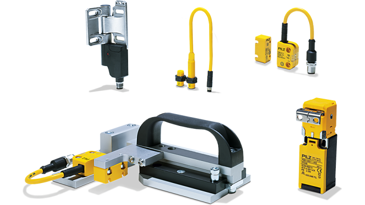 Pilz PSENcode coded non-contact safety switches for guard monitoring