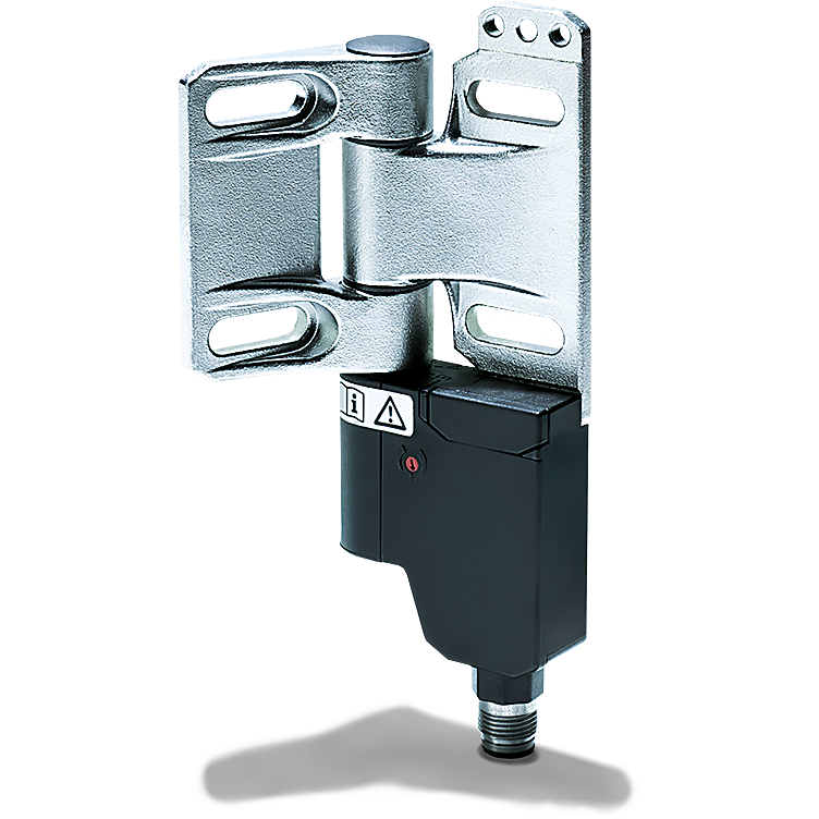 Pilz PSENhinge safe hinge switch combining a guard hinge and safety switch in one unit
