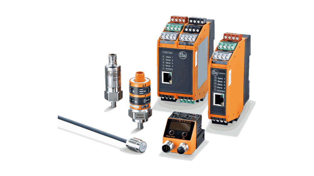 ifm VSE101 diagnostic electronics for vibration sensors