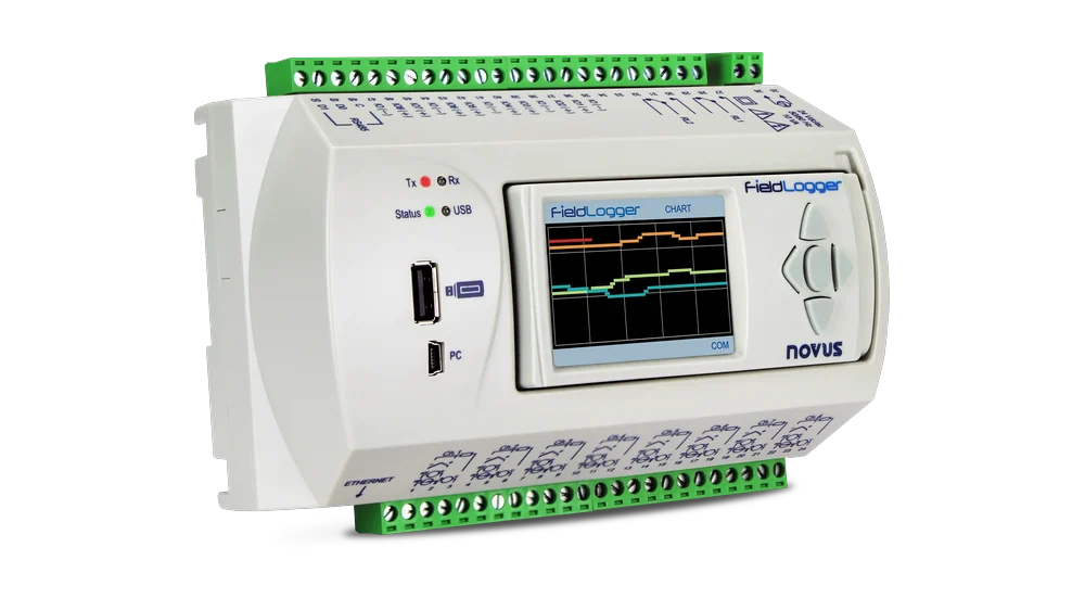 NOVUS FieldLogger multichannel data acquisition platform