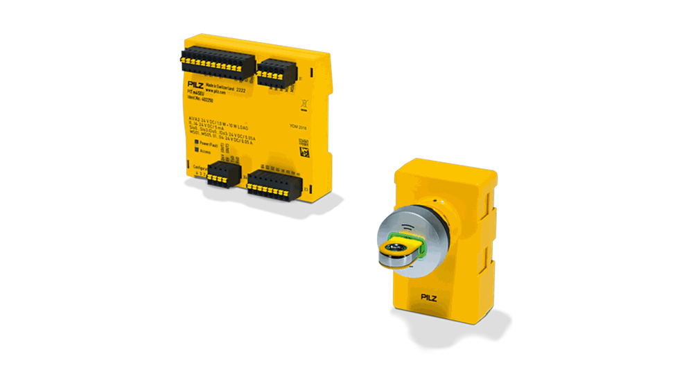 Pilz PITreader and PITmode access-management products