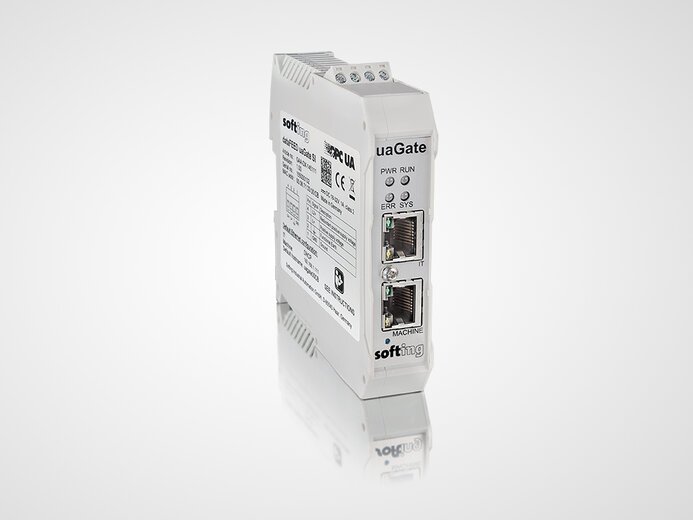 Softing uaGate SI industrial gateway for controller data