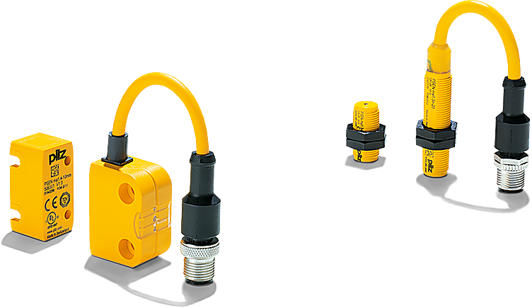 Pilz PSENmag magnetic safety switch range