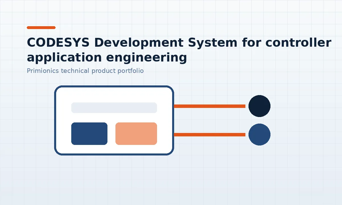 CODESYS Development System for controller application engineering