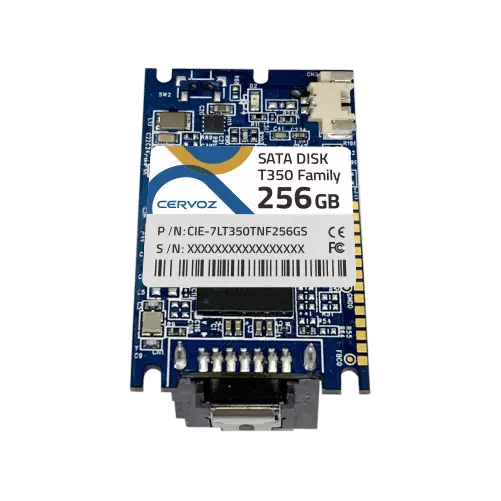 Cervoz embedded flash with model-specific write and power-protection technologies