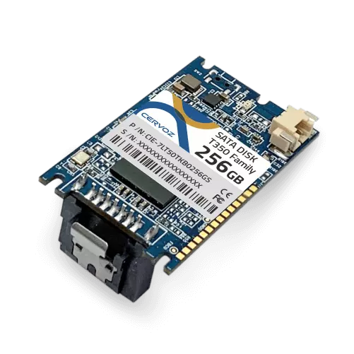 Cervoz embedded flash integration in industrial computers