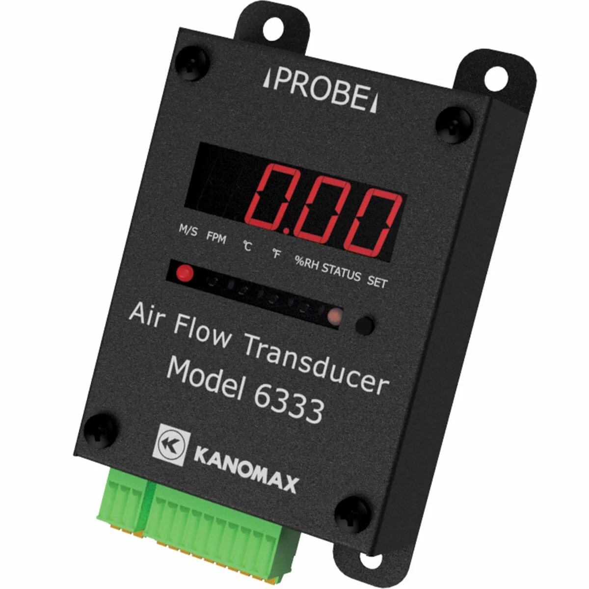 Airflow Transducer Model 6333 workflow diagram
