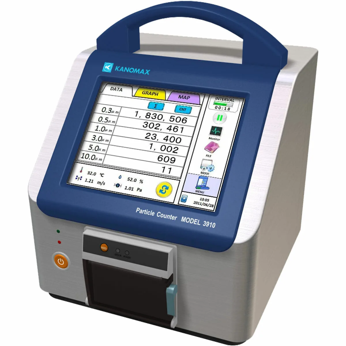 Portable Particle Counters 3900 Series — 3905 / 3910 / 3920