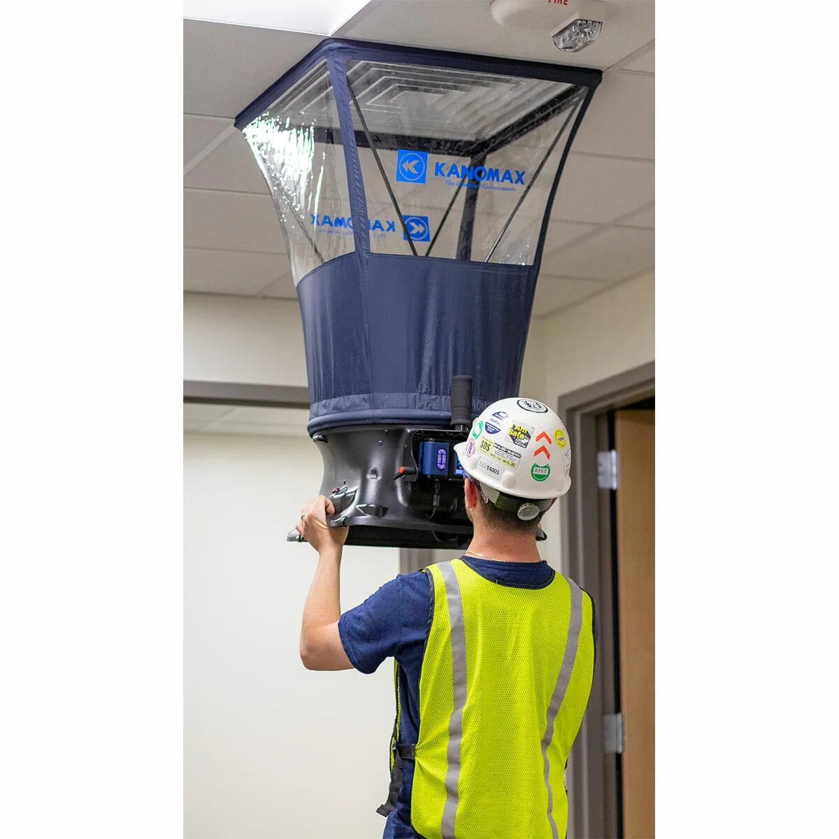 TABmaster Airflow Capture Hood Model 6720 application overview