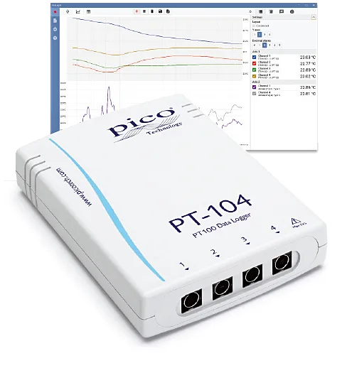 PT-104 — High-accuracy Temperature and Resistance Data Logger view 3 thumbnail