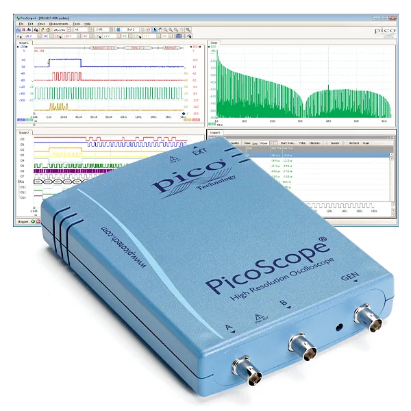 PicoScope 4262 — 16-bit High-resolution USB Oscilloscope