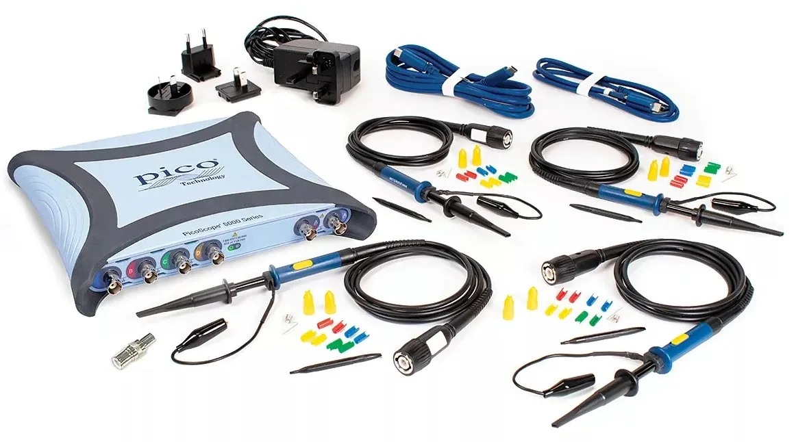 PicoScope 5000E precision power ripple and sensor measurement workflow