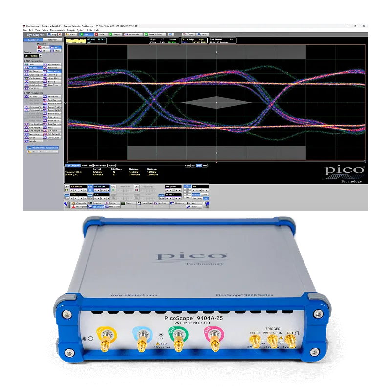 PicoScope 9400A Series — Wideband SXRTO Sampling Oscilloscopes thumbnail 3