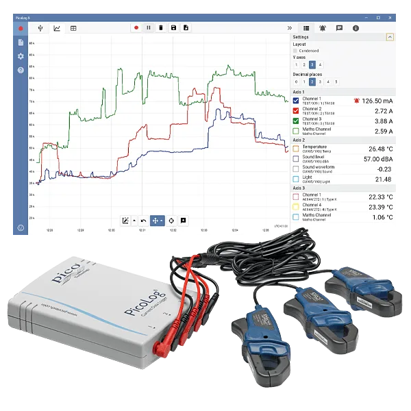 PicoLog CM3 — Three-channel Current Data Logger view 3 thumbnail