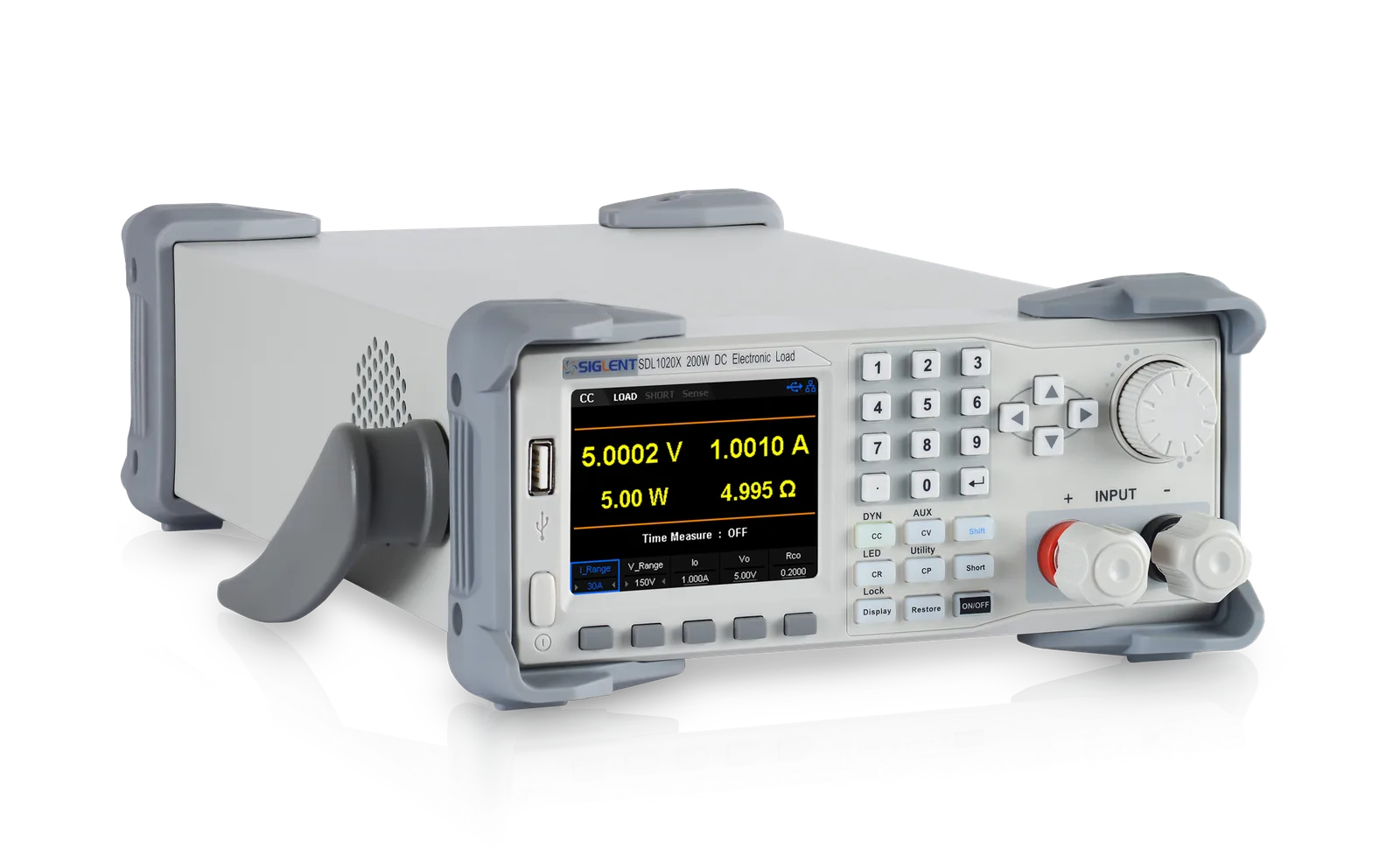 SDL1000X DC electronic load display and operating modes