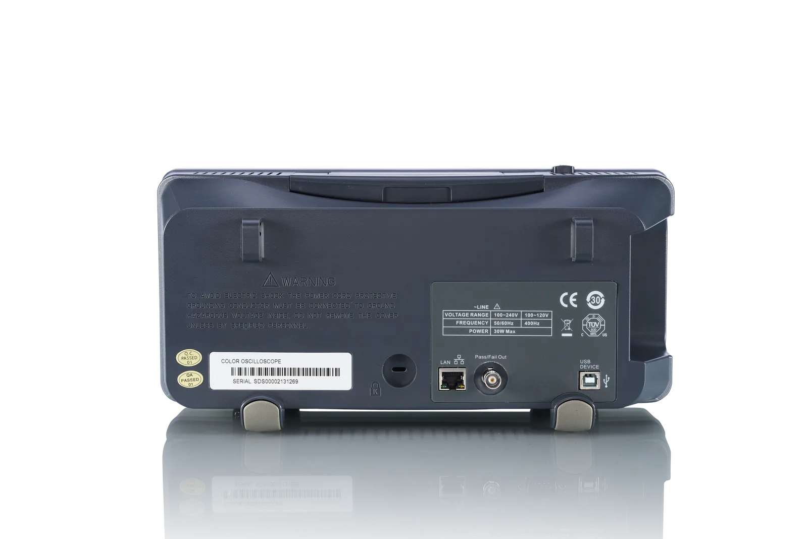 SDS1000DL+ — USB, LAN and Pass/Fail Interfaces