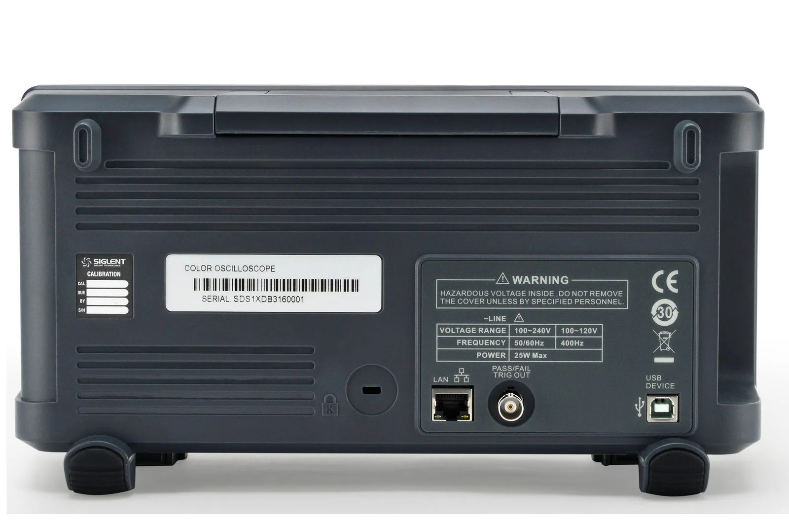 SDS1000X-E — Serial Decode, FFT and Analysis View