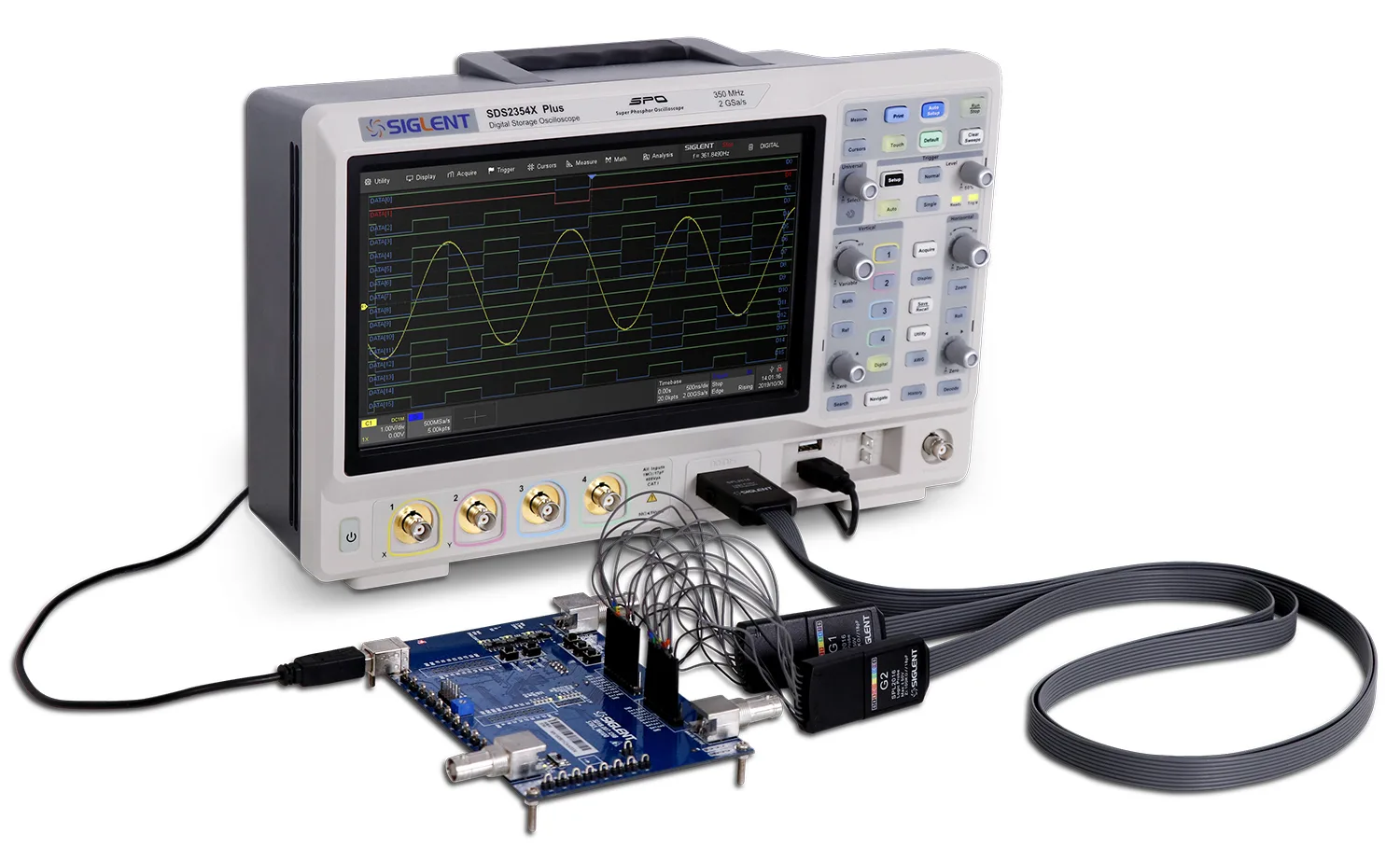 SDS2000X Plus — Bode Plot and Power Analysis