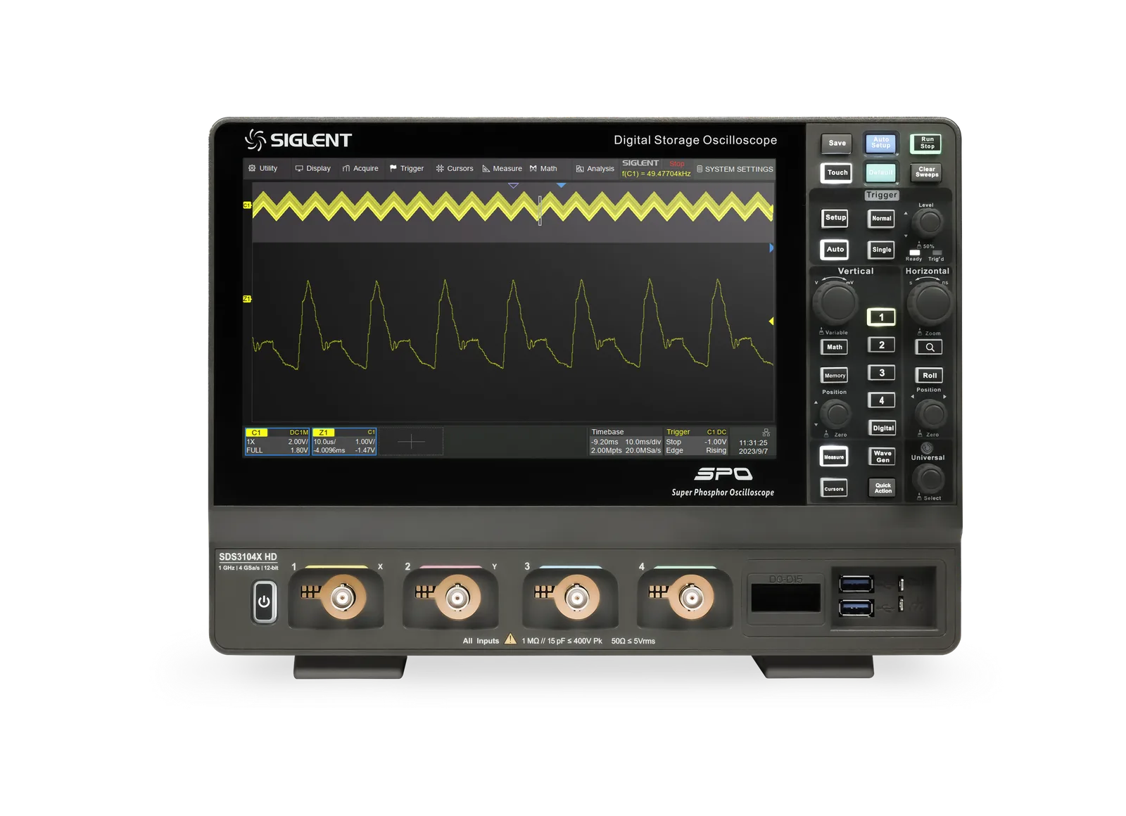 SDS3000X HD — serial decode and analysis functions