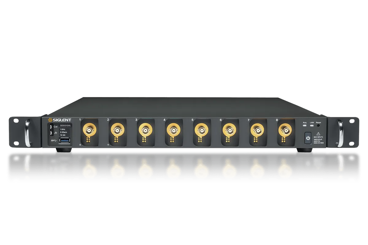 SDS5000L — 8-channel Low-profile Oscilloscopes, 350 MHz to 1 GHz