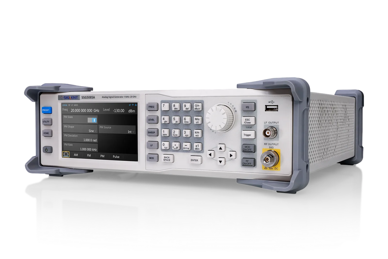 SSG5000A microwave signal generator sweep and modulation interface