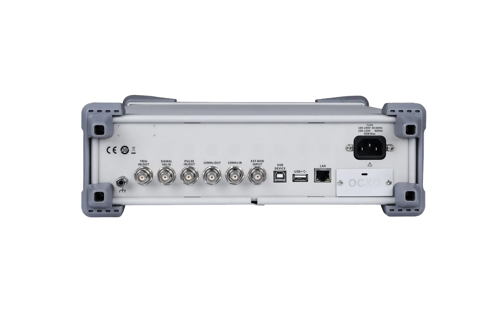 SSG5000X RF modulation and waveform generation display
