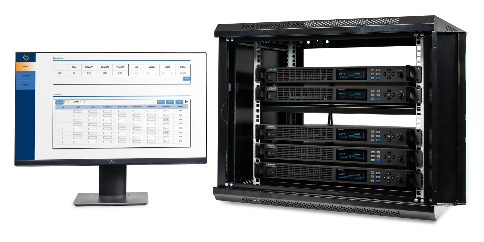 SIGLENT SPS6000X programmable DC power supply application setup