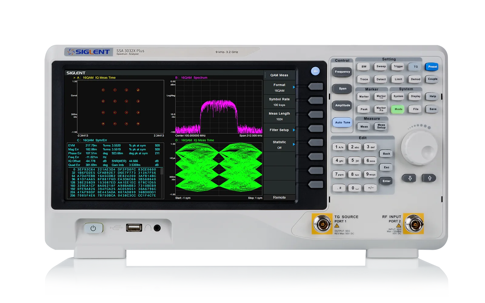 SIGLENT SSA3000X Plus spectrum analyser