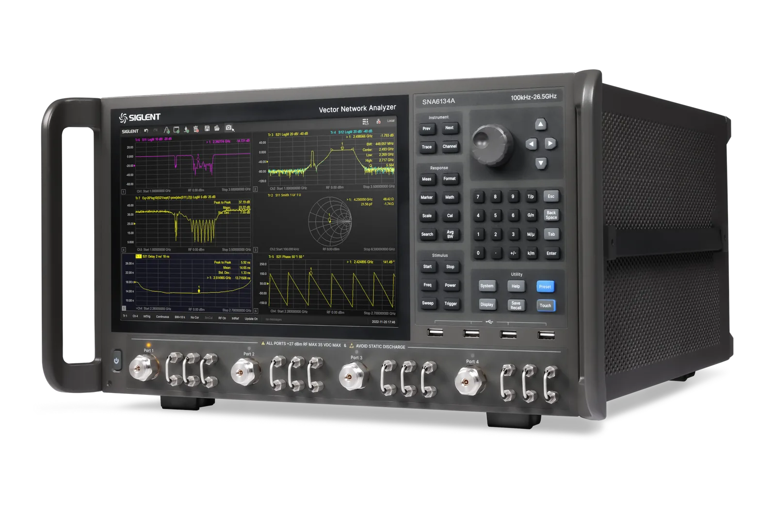 SIGLENT SSU5000A RF switch configuration overview