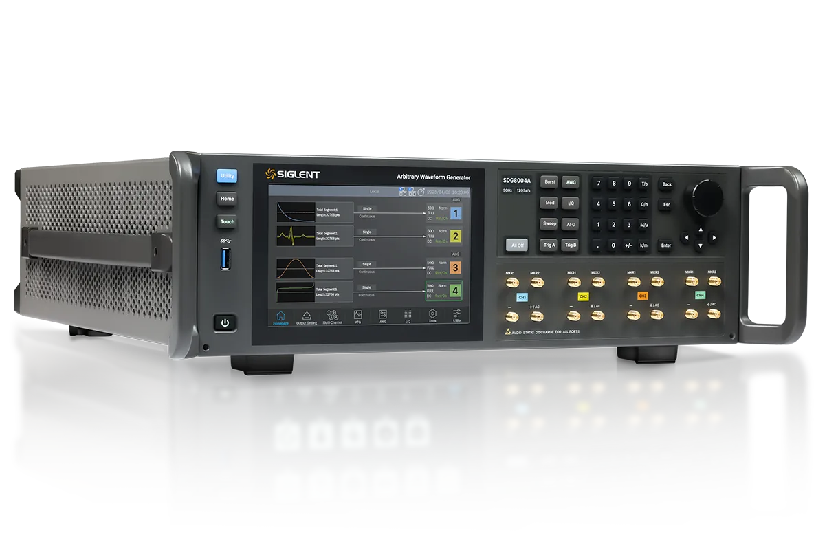 SIGLENT SDG8000A waveform generation interface