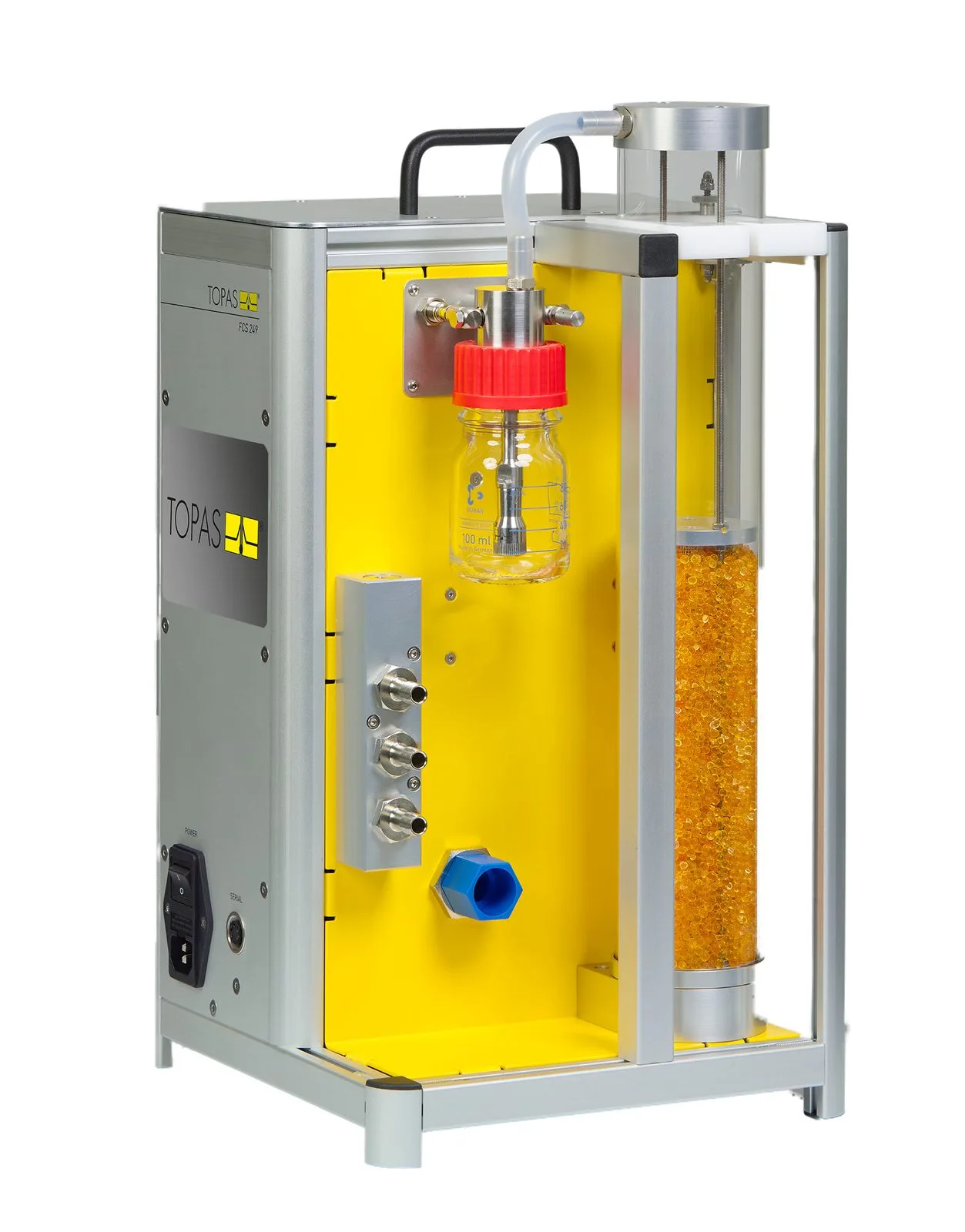 FCS 249 Calibration Aerosol Generation System workflow diagram