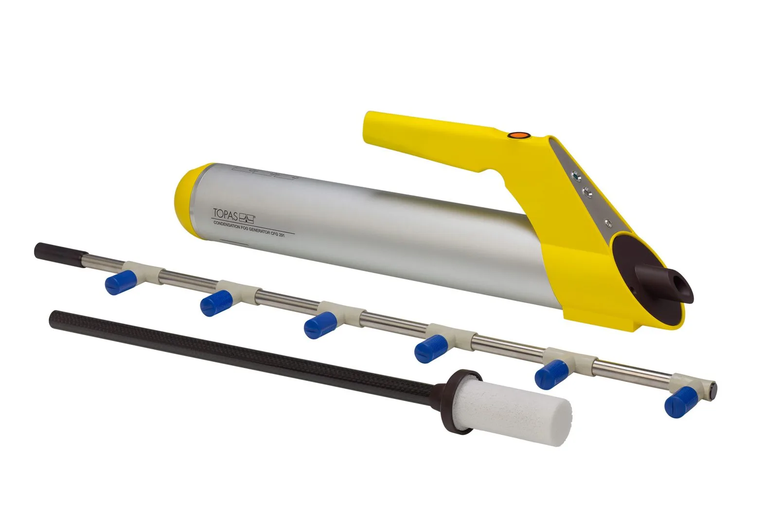 CFG 291 Cleanroom Aerosol & Fog Generation workflow diagram