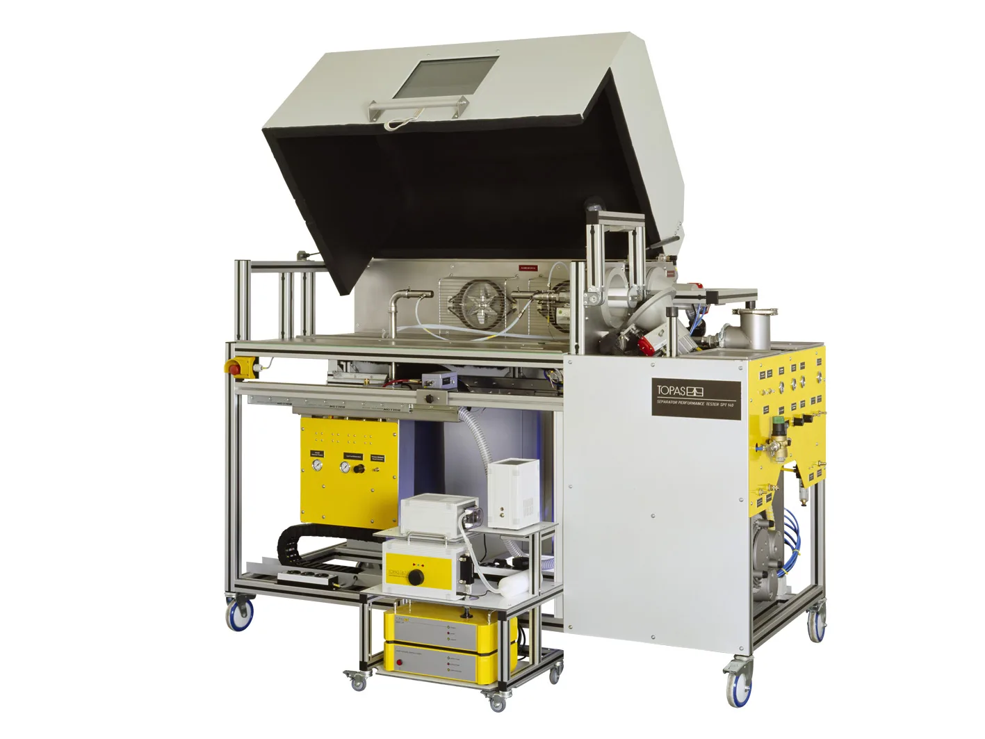SPT 140 Oil Mist Separator Test System workflow diagram
