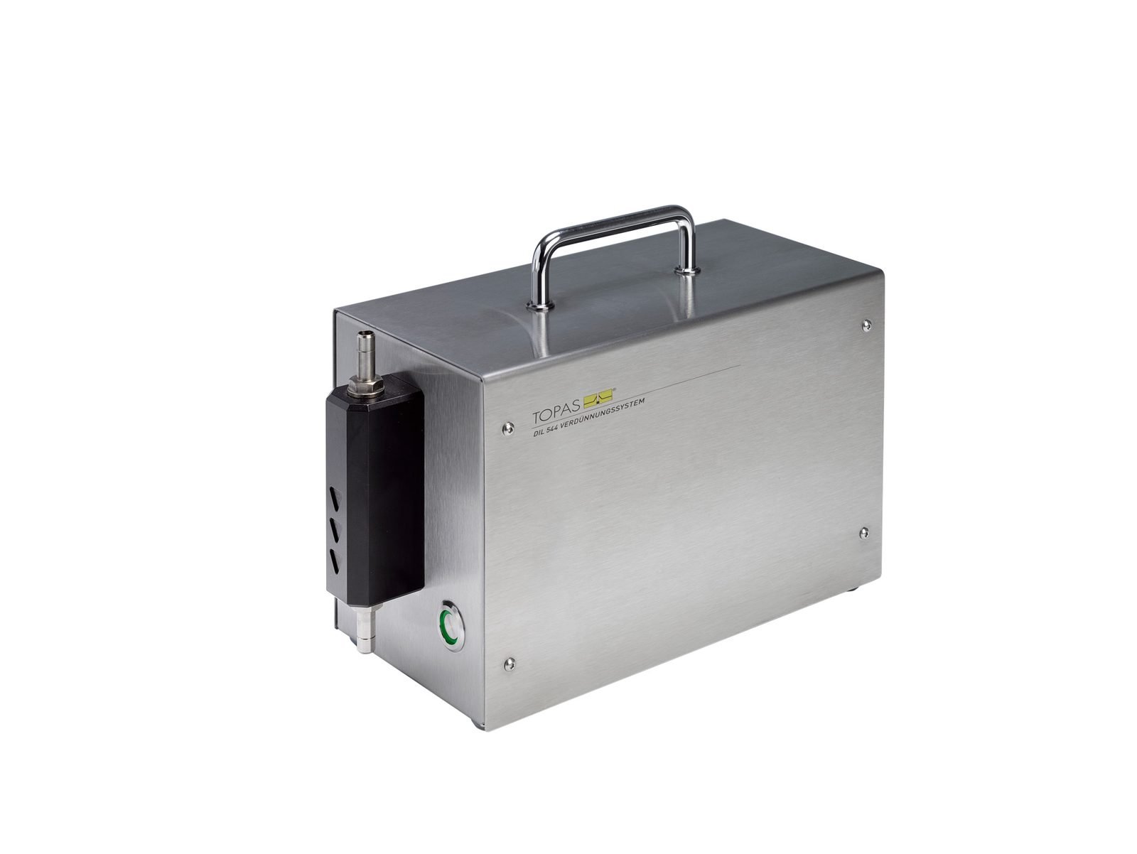 DIL 544 Aerosol Dilution System workflow diagram